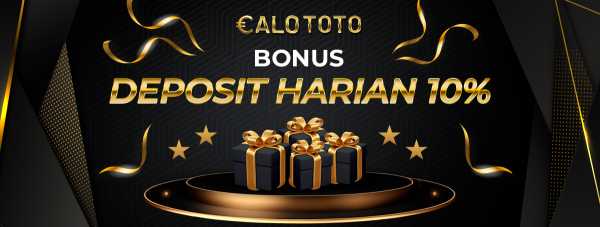 Bonus Deposit Setiap Hari 10% All Games