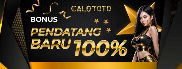Bonus Pendatang Baru 100%